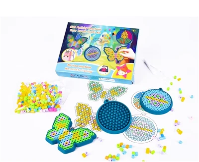 Manik-manik Perler Kupu-kupu Tanpa Panas
