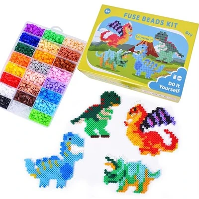 Kit DIY Manik-manik Sekring Dinosaurus