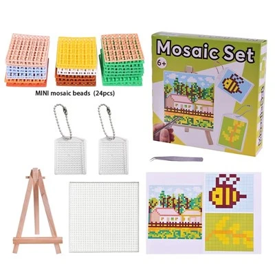 Set Seni Mosaik Piksel